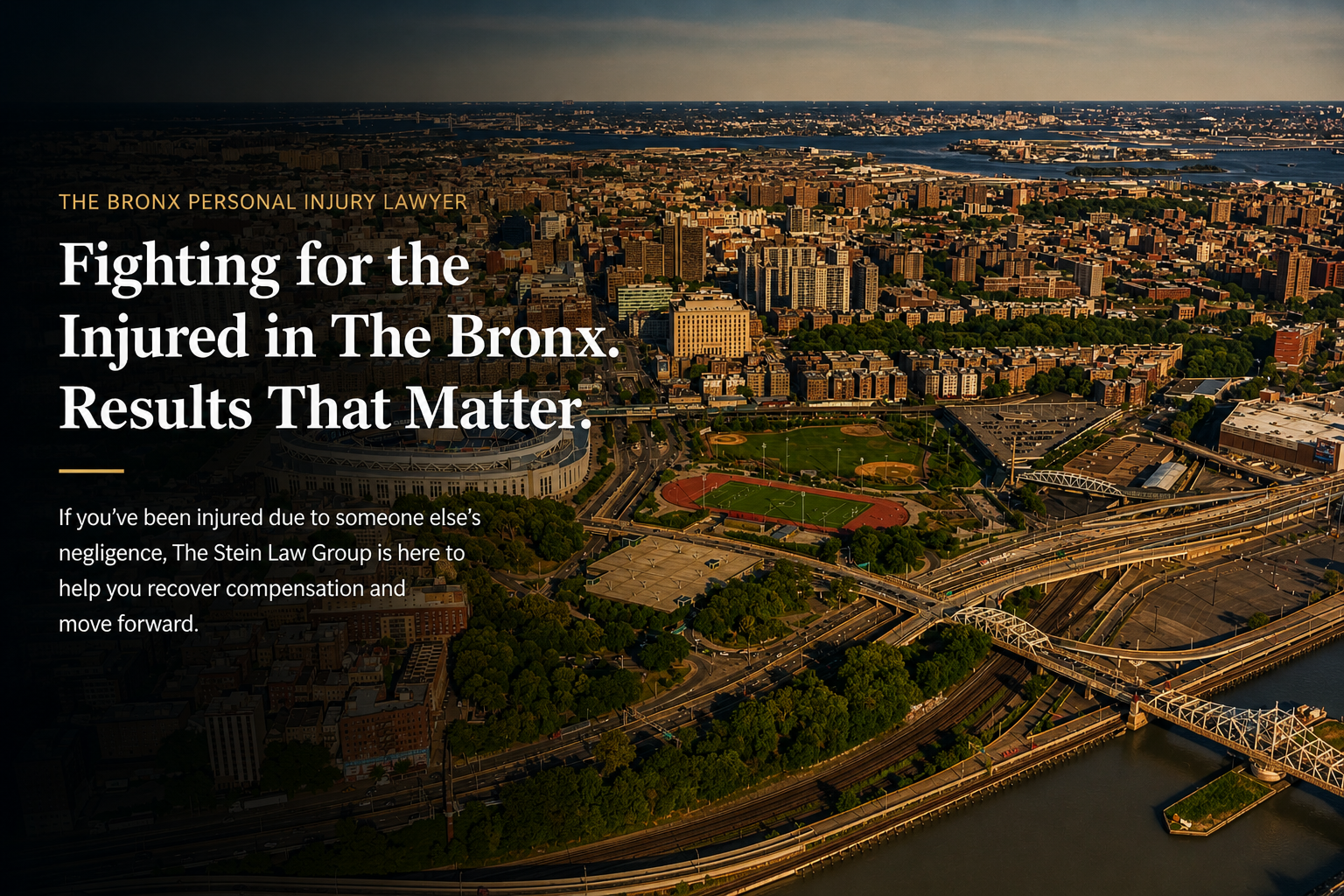 Bronx motor vehicle accident lawyer at The Stein Law Group