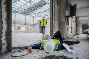 electrical accident at construction site
