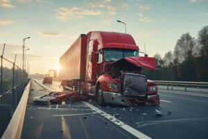 semi truck accident