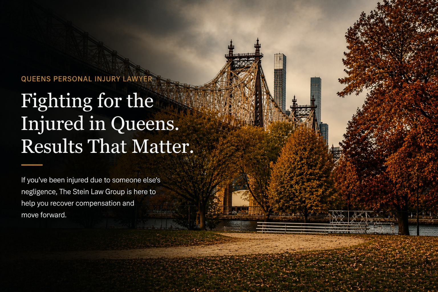 Queens personal injury lawyer Queensboro Bridge